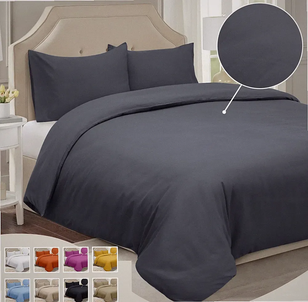 Luxury Duvet Cover Set 3 Piece Quilt Covers Bedding Sets Twin Full Queen King US